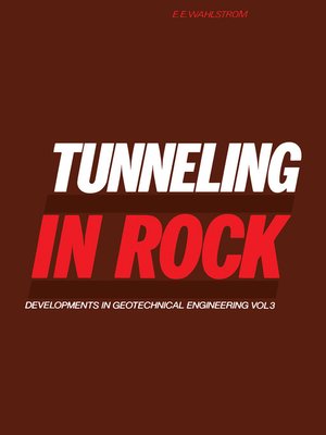 cover image of Tunneling in Rock